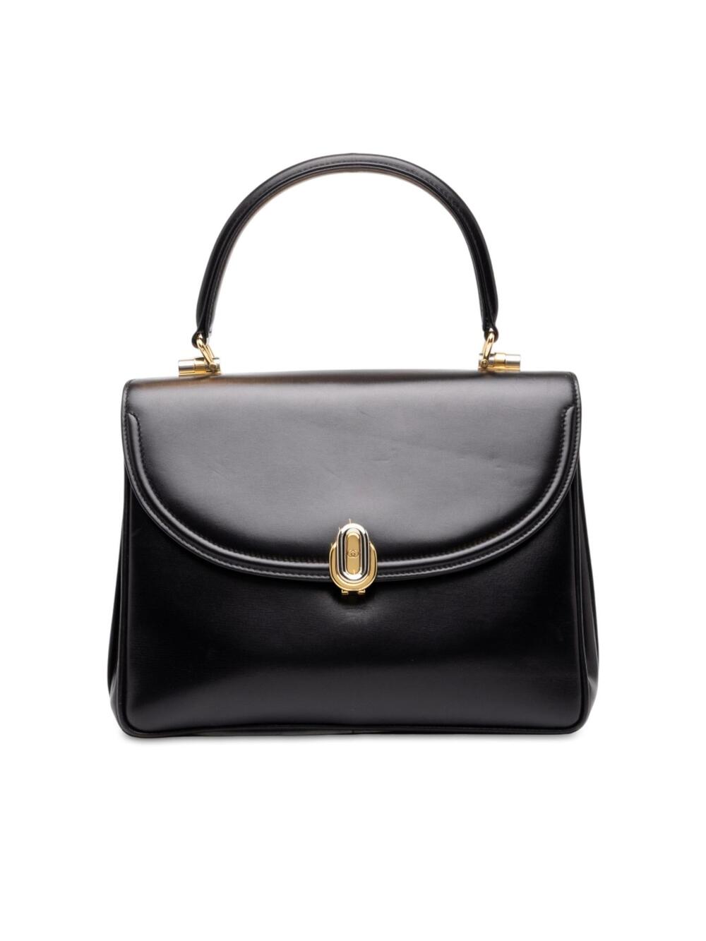Gucci Calfskin Top Handle Bag Pre-Loved #376241G56B